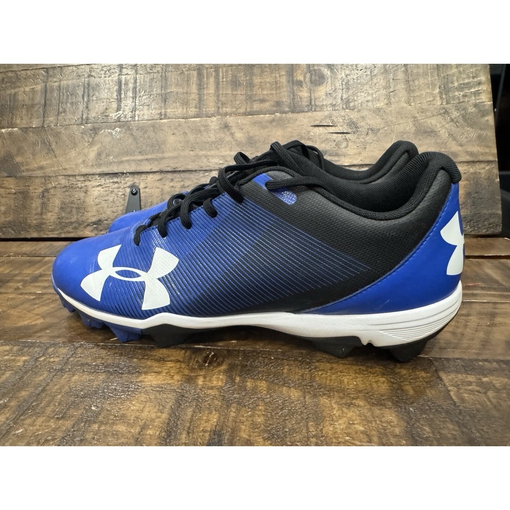 Under Armour UA Leadoff Low RM Baseball Cleats- Men's Shoe Size 12 Blue Used - Picture 7 of 10